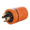 Ac Works Plug Adapter, 6-15/20R, L15-20P, 6-20P, L15-20P, 0 ft., Orange ADL1520620 - alternate 7
